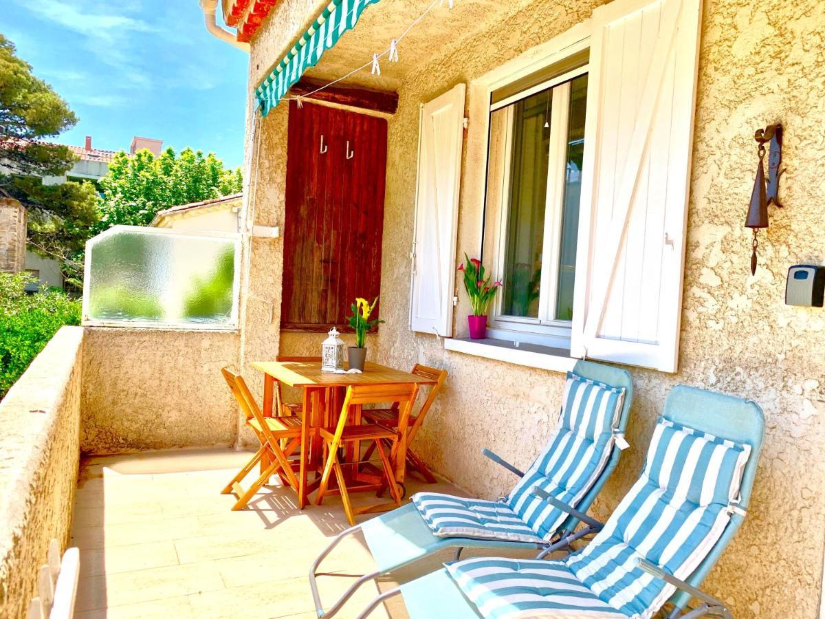 Blue Summer Vibes Apartment For 4P, Ac, Balcony, Parking, Beach At 50M, Spa Access -4 La Ciotat Exterior photo