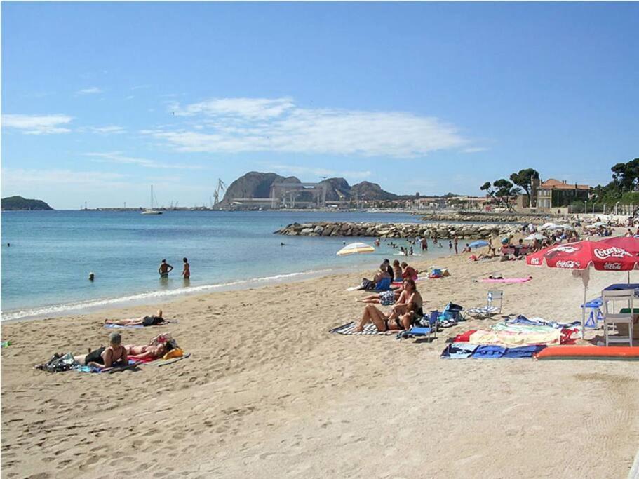 Blue Summer Vibes Apartment For 4P, Ac, Balcony, Parking, Beach At 50M, Spa Access -4 La Ciotat Exterior photo